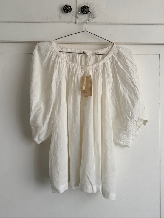 Doen Tops - Doen June Blouse - Salt